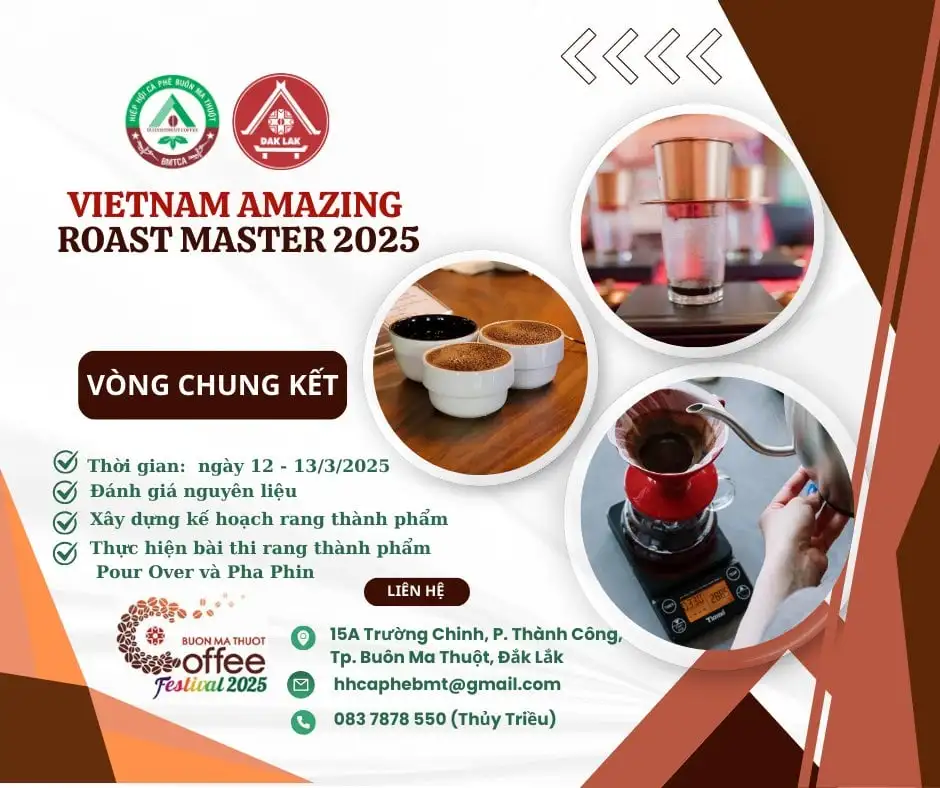 CUỘC THI VIETNAM AMAZING ROAST MASTER 2025 – Typical Coffee