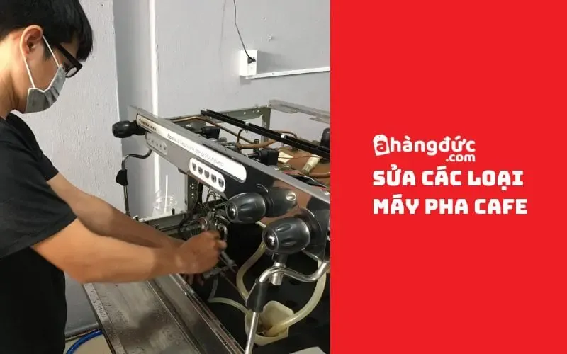 A Hàng Đức nhận sửa các loại máy pha cà phê phổ biến hiện nay như: máy pha cafe tự động, bán tự động, viên nén,...