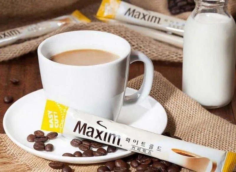 Cà phê Maxim Hàn Quốc được phục vụ trong các văn phòng công sở