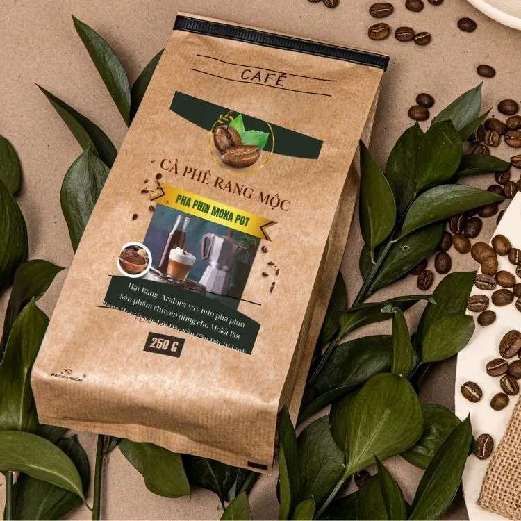 Cà phê pha phin hương Moka cho người thích thưởng thức cà phê trong không gian máy lạnh