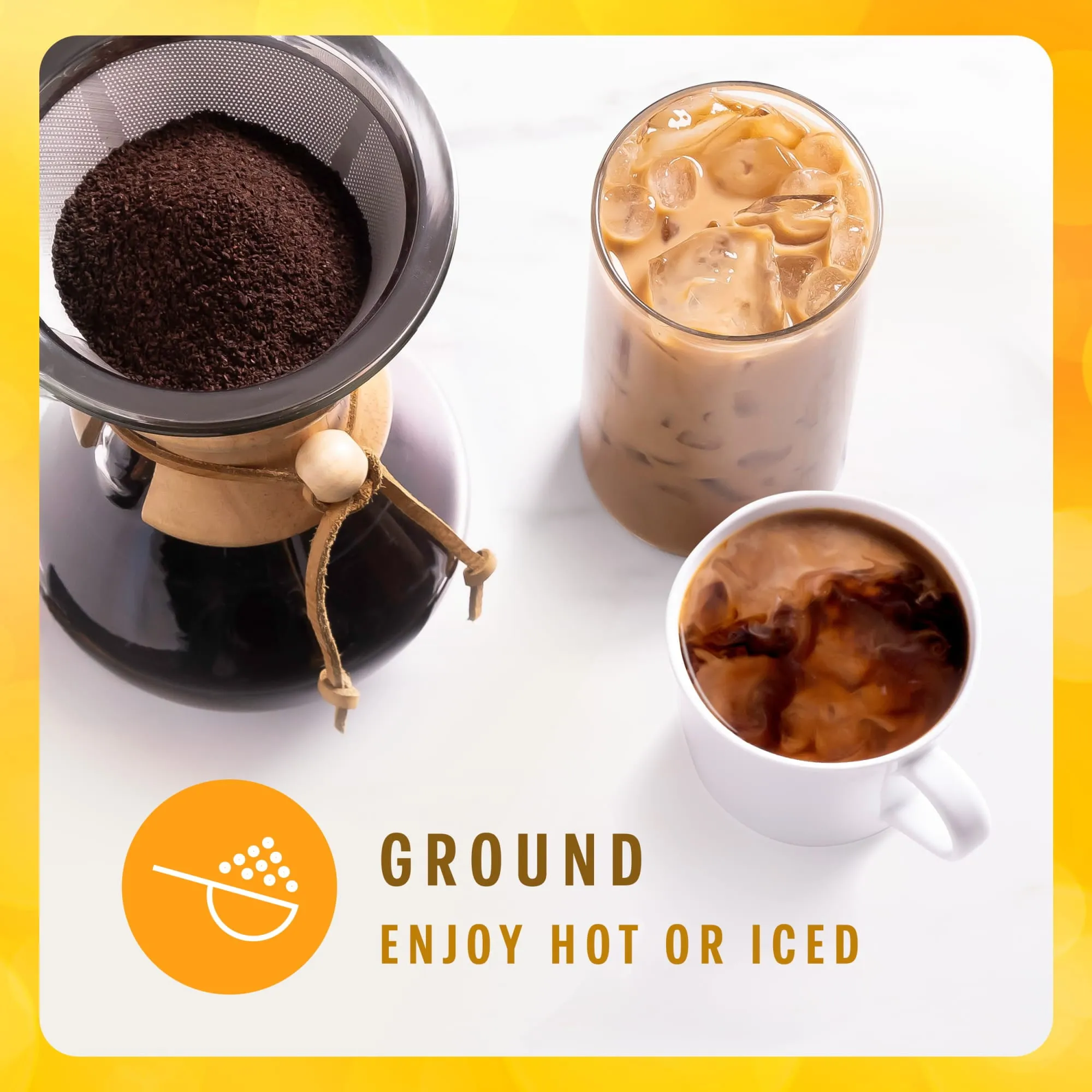 Cà phê rang xay starbucks Blonde Roast túi 1kg133g với bao bì ấn tượng và màu sắc tươi sáng