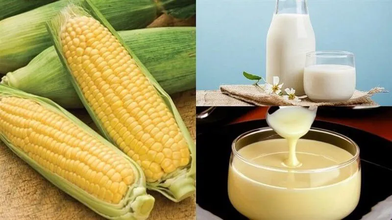 Các bước đun nóng hỗn hợp sữa bắp trên bếp, đảm bảo vị ngọt và độ béo lý tưởng cho thức uống