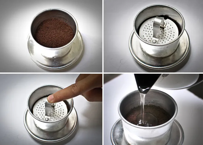 Các bước pha cà phê phin nhỏ 25gr tại nhà chi tiết và dễ thực hiện