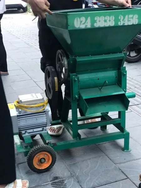 Cấu tạo bên trong của máy chà vỏ cà phê Turbo TBC300 1 pha
