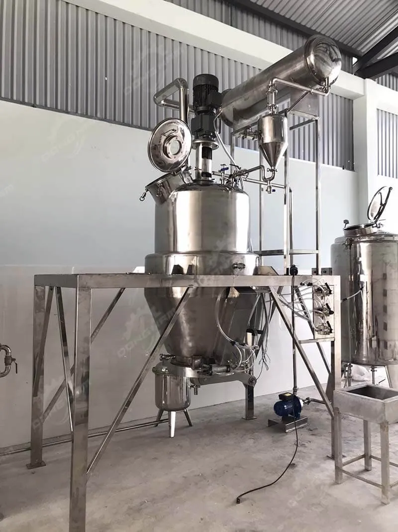 Chi tiết cấu tạo máy trích ly cà phê 3 lớp Inox SUS304