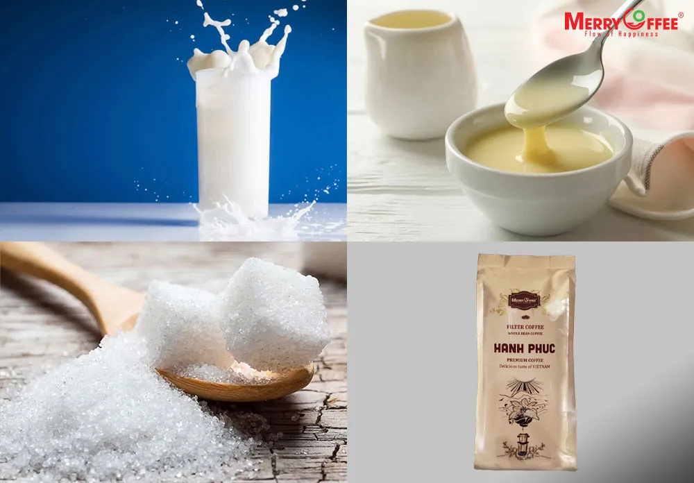 Chuẩn bị nguyên liệu và dụng cụ cho công thức allintitle:cách pha cà phê phin sữa đá chuẩn