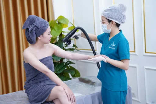 Công nghệ Phun trắng Nano Body 6D tại Medic Skin cung cấp giải pháp làm trắng da toàn diện