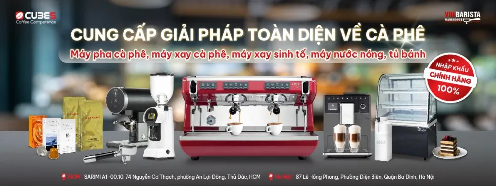 Cung cấp giải pháp cà phê toàn diện cho cơ sở kinh doanh