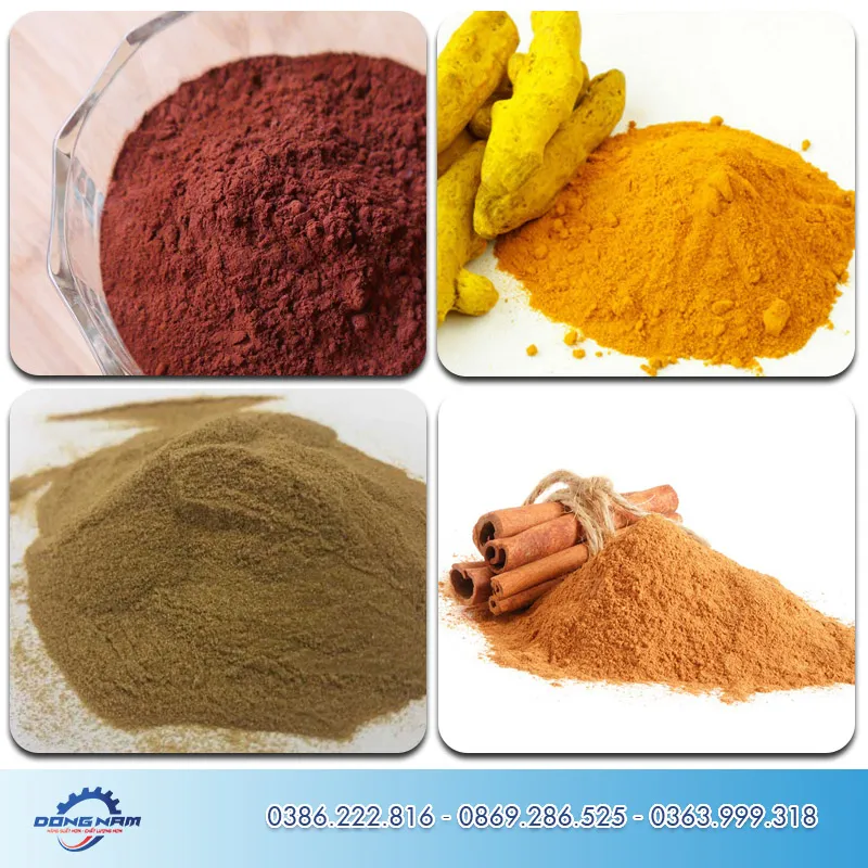Hình ảnh minh họa ứng dụng sấy phun đa dạng trong ngành thực phẩm và dược liệu