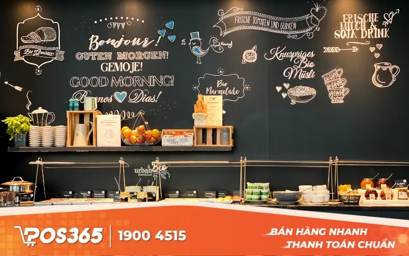 Hình ảnh một menu đồ uống được thiết kế đẹp mắt và chuyên nghiệp