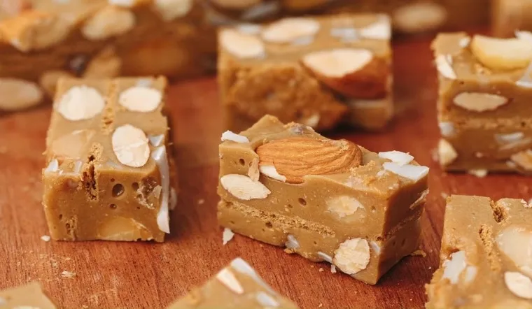 Kẹo nougat cà phê sữa dừa