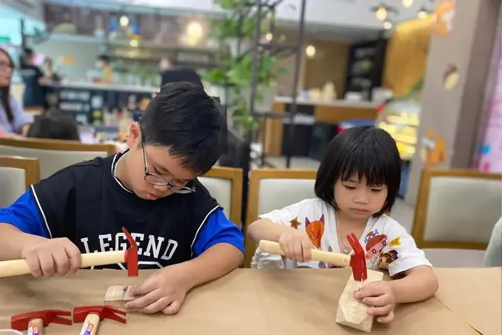 Khu vui chơi của Kuri Kuri Cup & Cake theo phong cách Nhật Bản, ấm cúng và an toàn