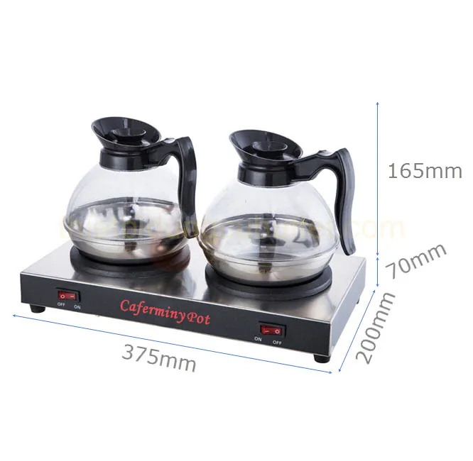 Kích thước chi tiết của máy hâm nóng cafe giá rẻ CF23-B6