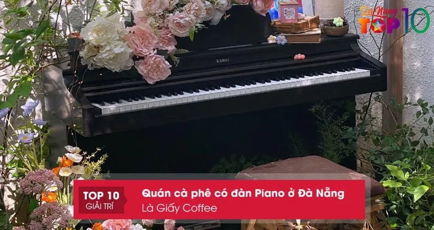 Là Giấy Coffee, quán cà phê có đàn piano ở Đà Nẵng với không gian decor siêu xinh và giá cả sinh viên