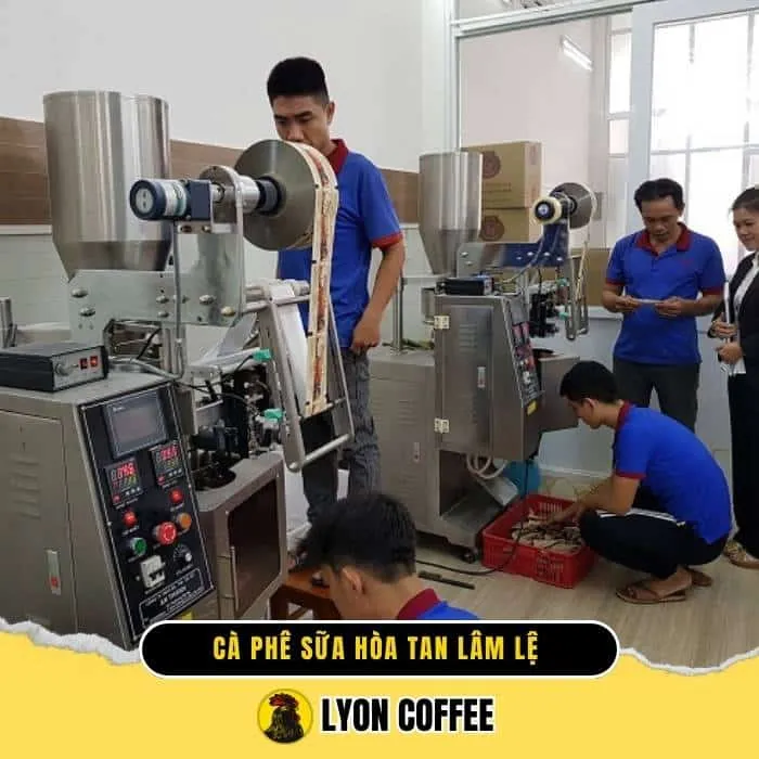 Lâm Lệ Coffee là công ty đầu tiên gia công cà phê hòa tan tại thị trường Việt Nam
