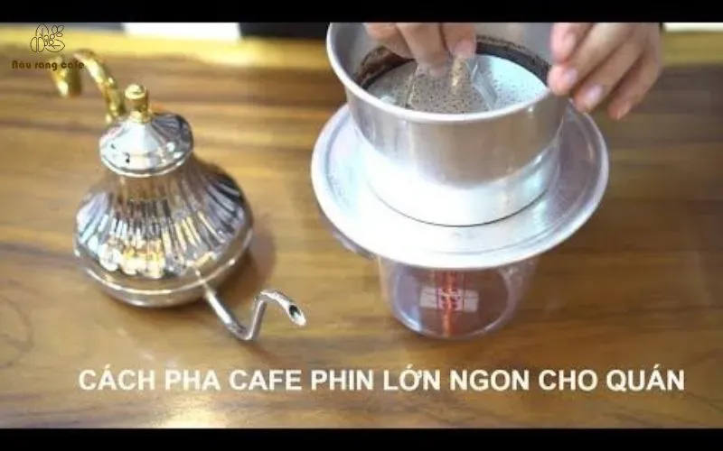 Lưu ý quan trọng khi áp dụng cách pha cà phê phin để bán số lượng lớn