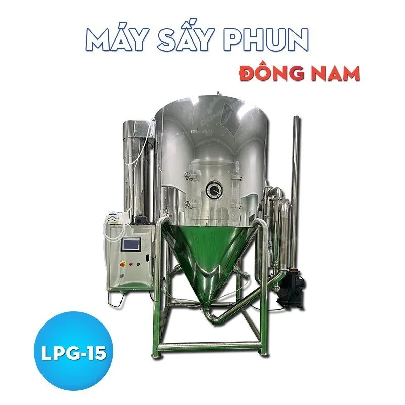 Máy sấy phun công nghiệp Đông Nam với kết cấu vững chắc