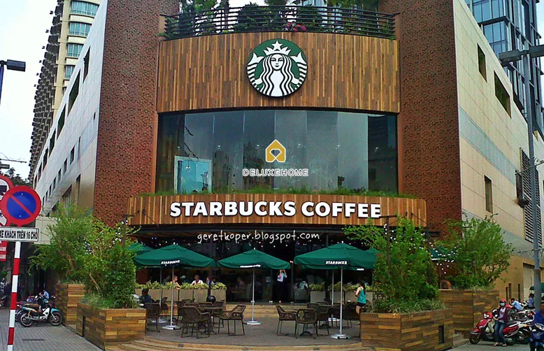 Môi trường và cơ sở vật chất là yếu tố quan trọng trong chiến lược kinh doanh của Starbucks