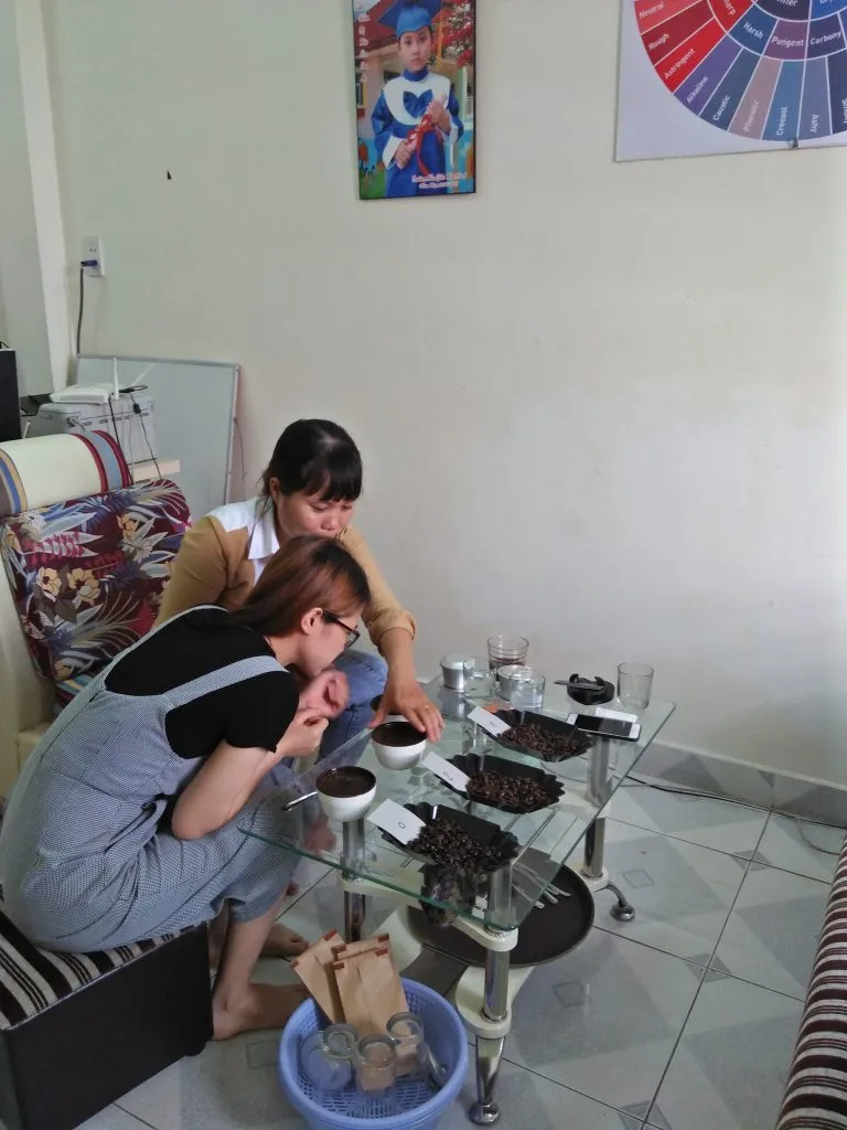 Một sản phẩm rang của học viên