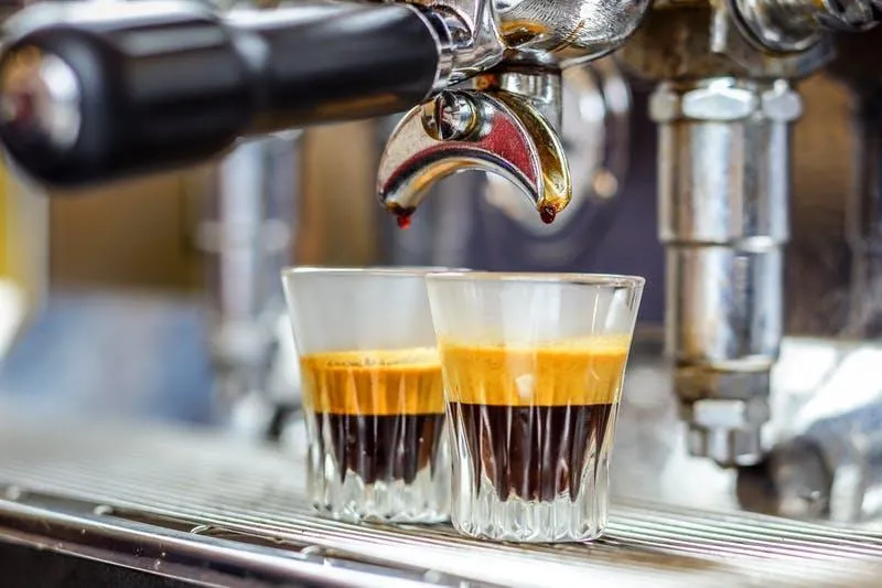 Một tách Espresso với lớp Crema dày và đẹp mắt