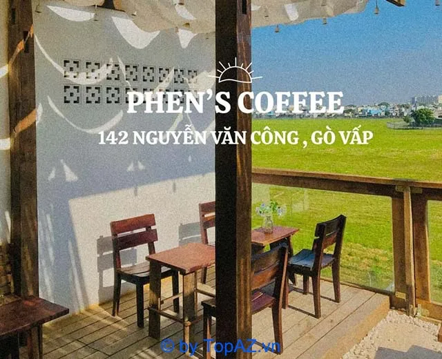 Phen’s cafe là một trong những quán cà phê ngắm máy bay ở Gò Vấp có view đẹp, giá đồ uống hợp lý