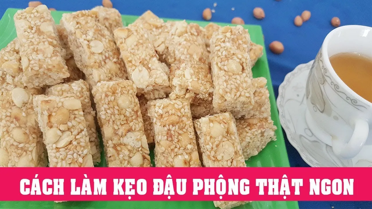 Phương pháp làm đậu phộng rang đường giòn rụm có hương cà phê