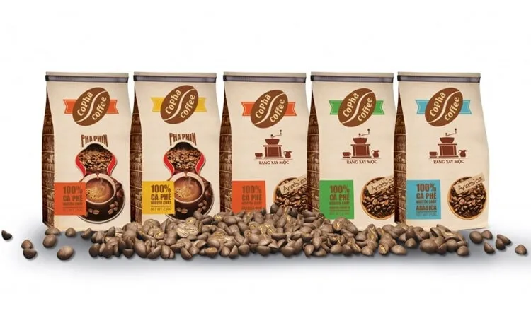 Quy cách đóng gói cà phê xuất khẩu 5