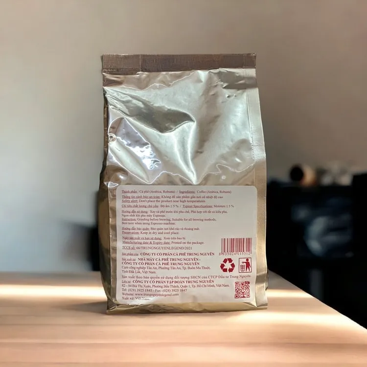Quy cách đóng gói cà phê xuất khẩu