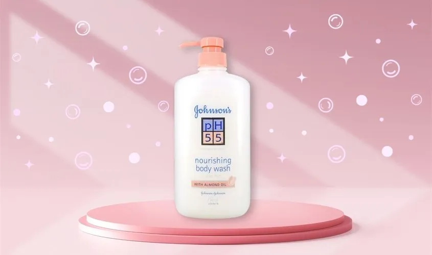 Sữa tắm Johnson's pH 5.5 dưỡng thể hương dịu nhẹ 750 ml