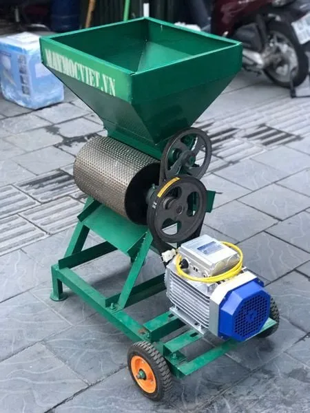 Thiết kế nhỏ gọn và chắc chắn của máy bóc vỏ cà phê Turbo TBC300 1 pha