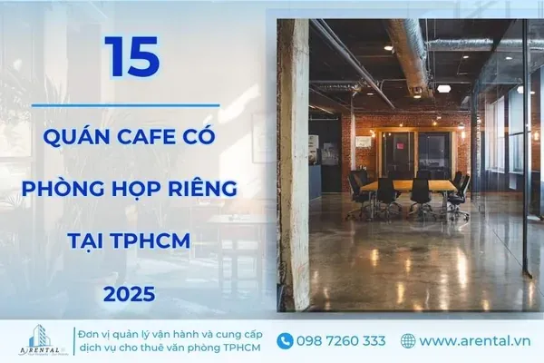 Tổng hợp 15 địa điểm quán cà phê có phòng họp TPHCM.