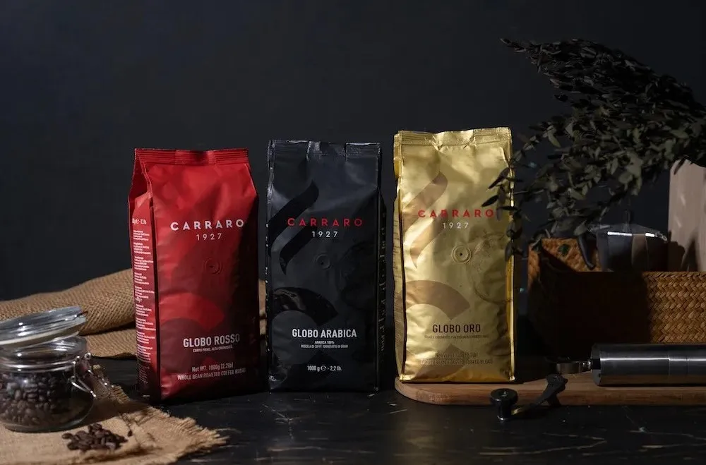 Vinbarista cung cấp cà phê CARRARO chính hãng, chất lượng, đảm bảo nguyên liệu pha máy tốt nhất cho các đối tác kinh doanh