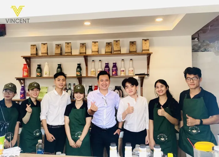Vincent Đà Nẵng cung cấp các khóa học pha chế cà phê sữa chuyên nghiệp