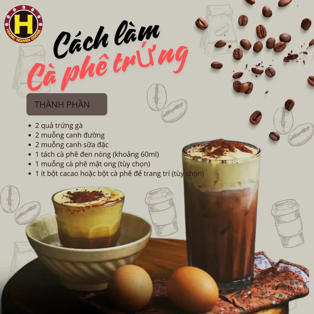 cách pha cà phê trứng gà: Công Thức Chuyên Nghiệp Tối Ưu Cho Quán