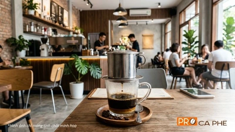 Cà phê rang xay Robusta nguyên chất – vị đắng mạnh, hương ngũ cốc rang và hậu vị ngọt sâu