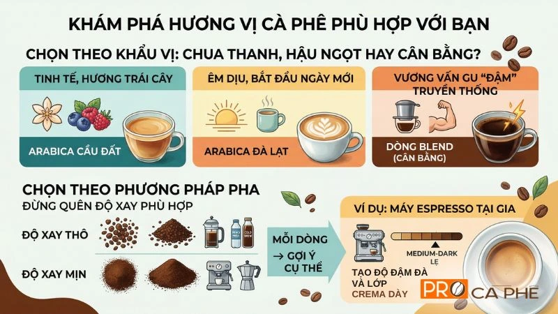 Hành trình tìm kiếm tách cà phê hoàn hảo bắt đầu từ sự thấu hiểu