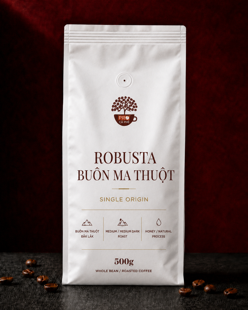 Hạt Cà Phê Robusta Buôn Ma Thuột